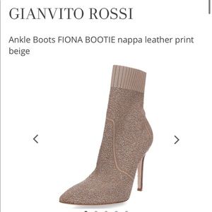 Gianvito Rossi  Fiona booties